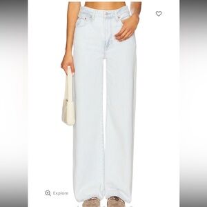 Levi’s Ribcage Wide Leg Jeans 27x30 Super High Rise Light Wash 90s Vintage NWT
